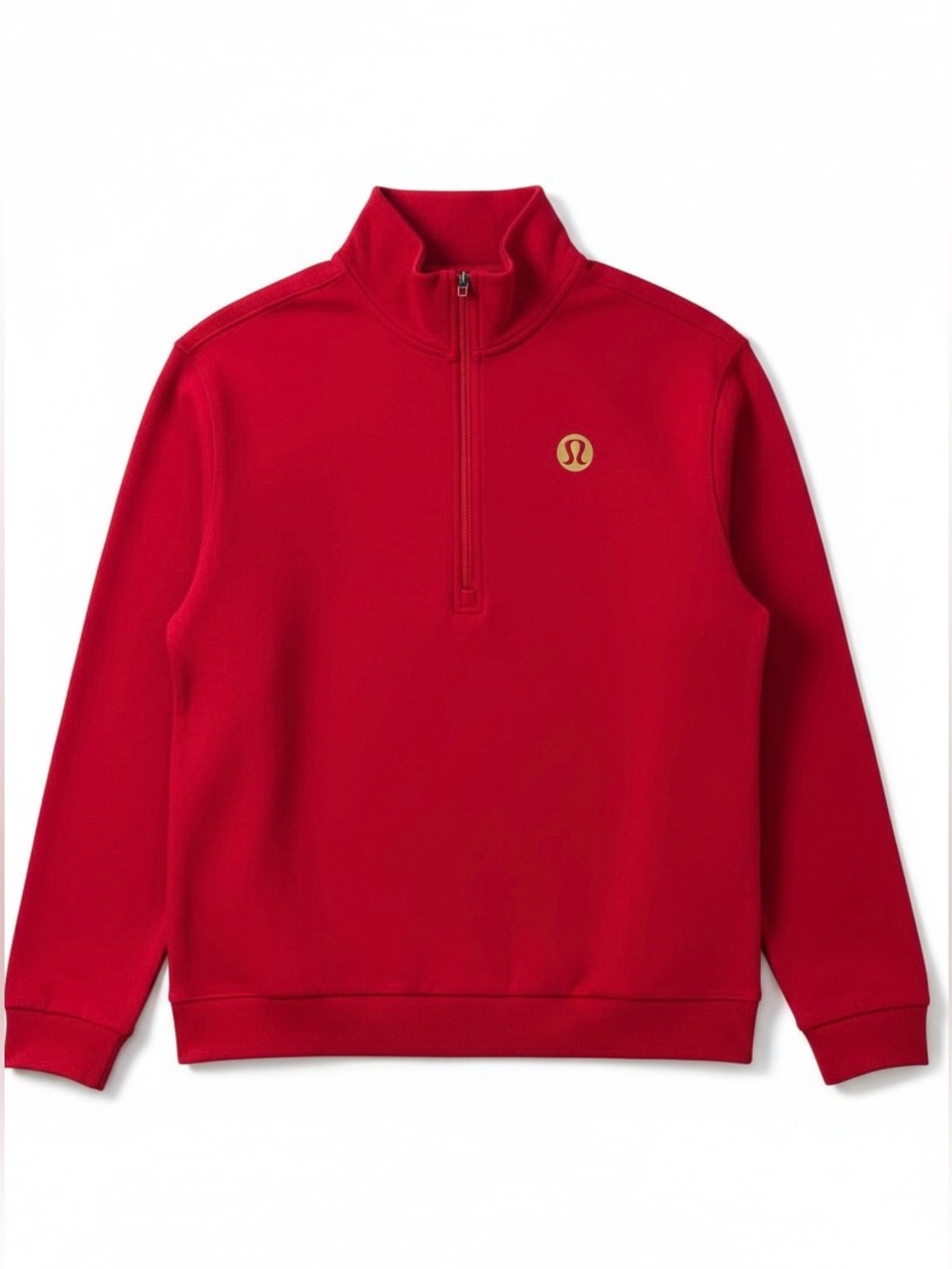 Lululemon  Lunar New Year Steady State Half Zip Limited Edition Red Gold M